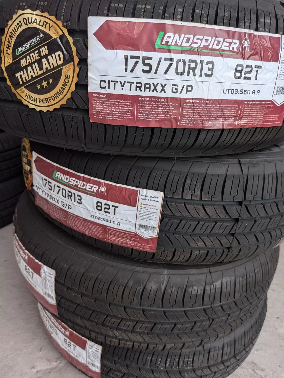 Vỏ lốp xe 175/70R13 Lanspider, vỏ lốp xe ô tô Daewoo Lanos, vỏ lốp xe Kia Fiat Siena