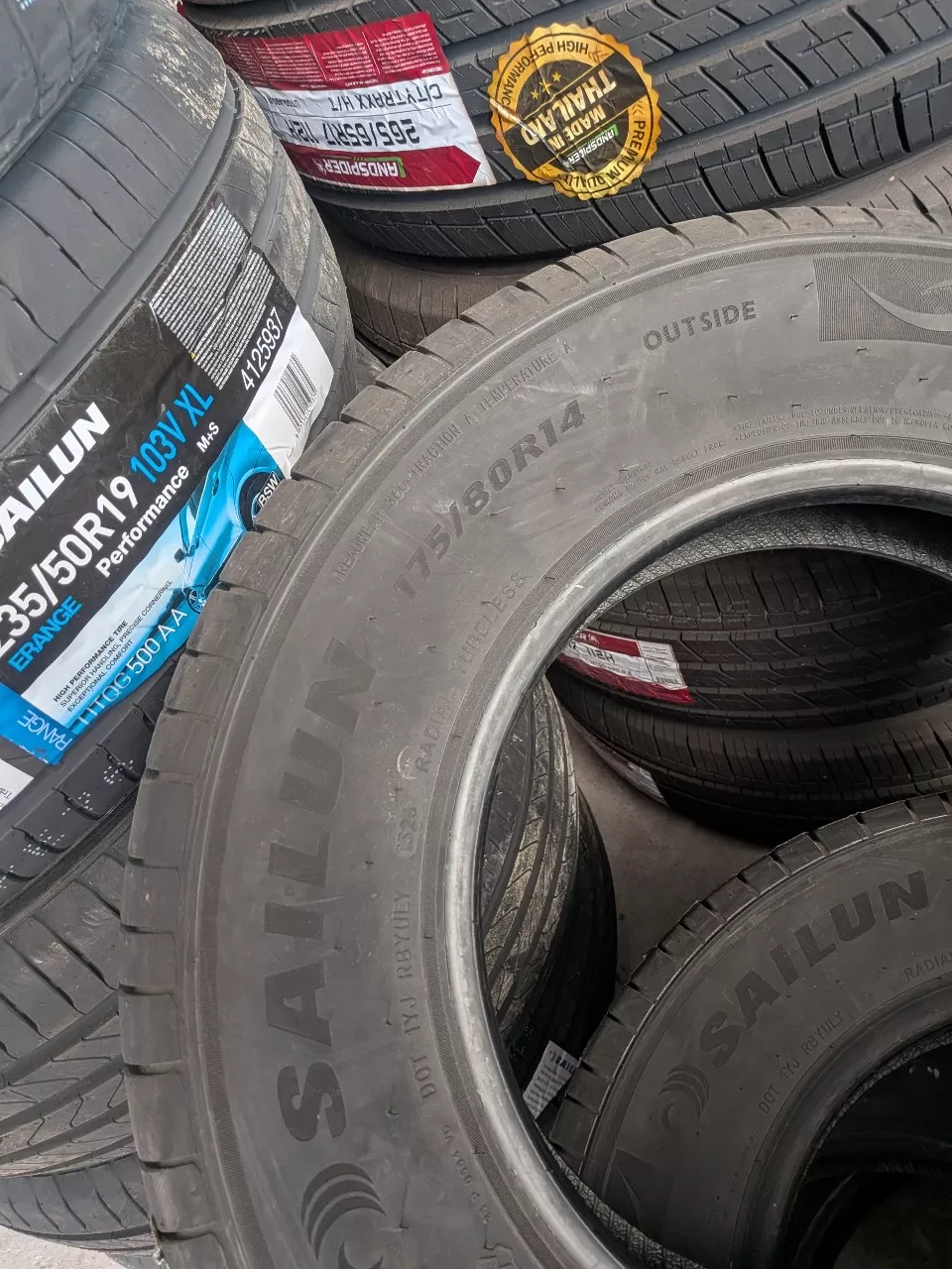 Vỏ lốp 175/80R14 Sailun, Vỏ lốp theo xe Vinfast ECVAN