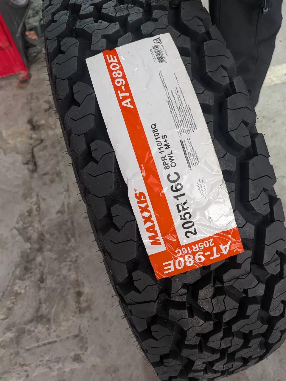 Vỏ lốp 205R16C Maxxis AT980E 8PR, vỏ lốp Xe: Isuzu D-Max 3.0, Mitsubishi Triton 2.5MT, Nissan Navara 2.5 MT
