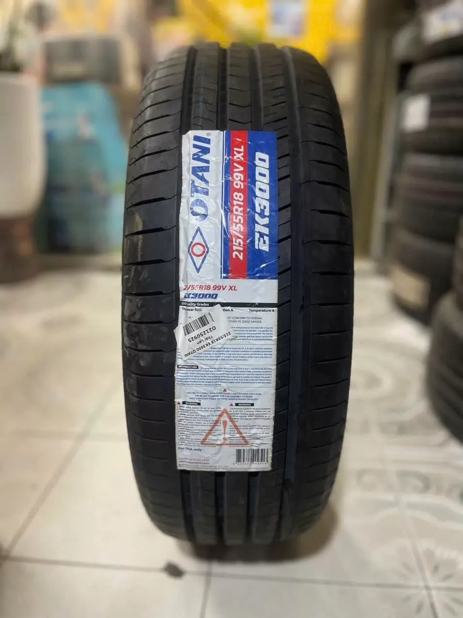 Vỏ lốp 2115/55r18 Otani Thái Lan, vỏ lốp Xe Chevrolet Trax, Nissan Qashqai LE