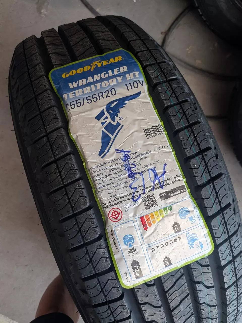 Vỏ lốp 255/55R20 Goodyear, vỏ lốp ô tô Ford Everest Titanium, vỏ lốp xe Explorer