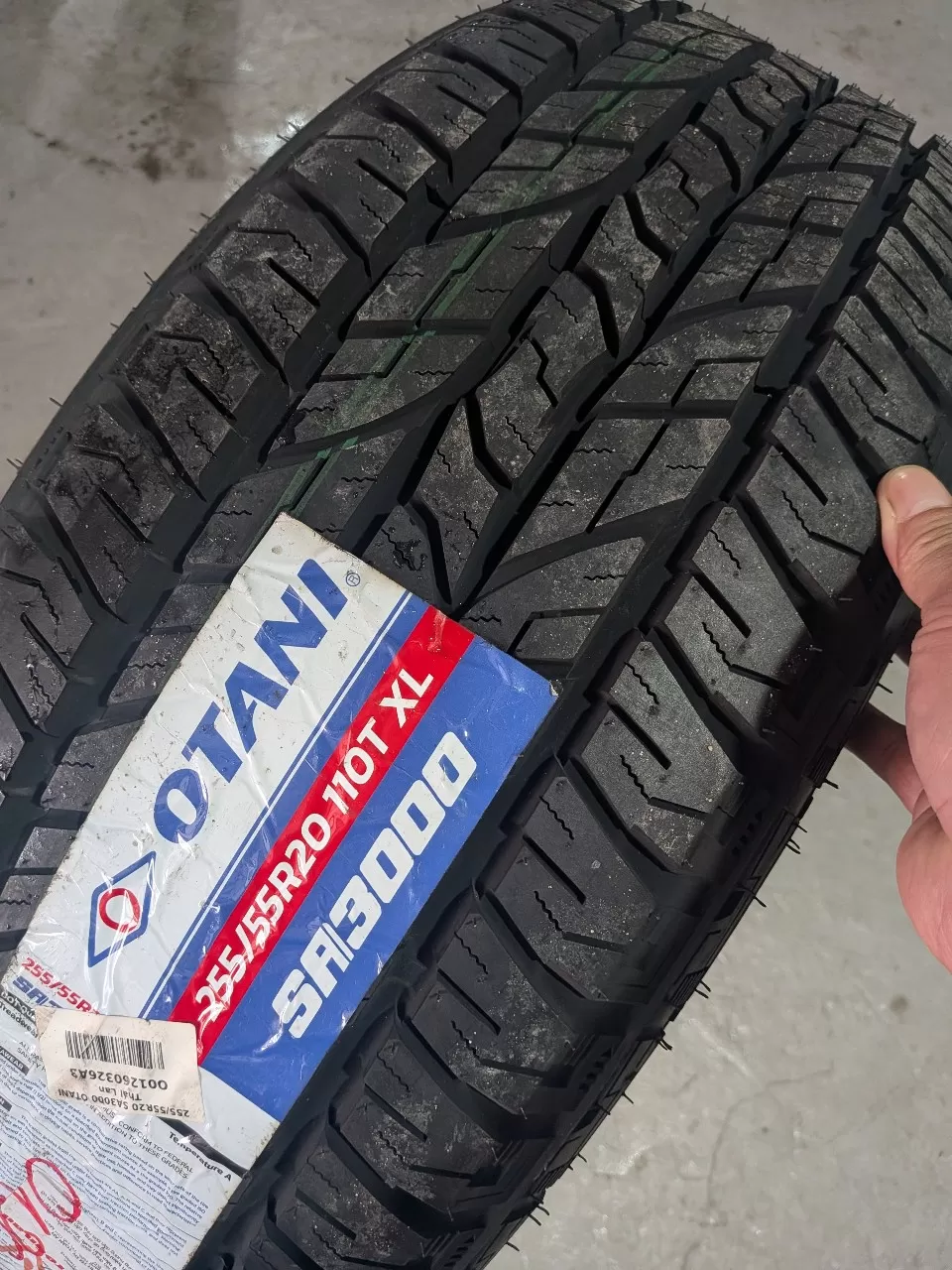 Vỏ lốp 255/55R20 Otani, vỏ lốp ô tô Ford Everest Titanium