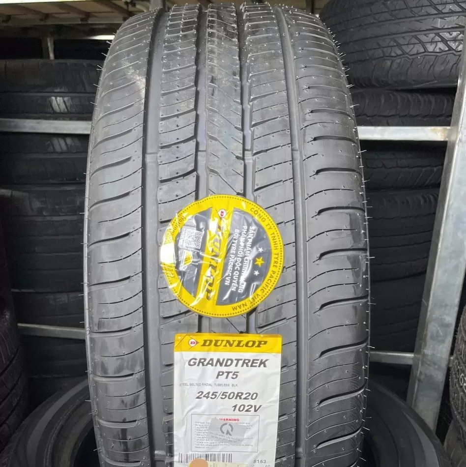 Vỏ lốp 245/55R20 Dunlop PT4, vỏ lốp ô tô Mazda CX9, vỏ lốp ô tô Toyota Venza 3.5