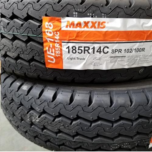 Vỏ lốp 185R14C Maxxis UE168 8PR, vỏ lốp Xe: Toyota Hiace, Toyota Zace, Mitsubbishi Jolie, Hyundai porter, Suzuki Super Carry Pro 