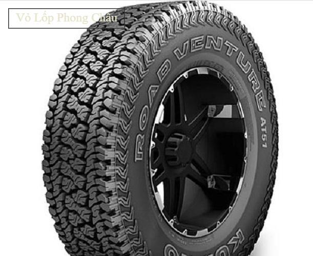 Vỏ lốp 245/65R17 T04L AT52 KUMHO VIỆT NAM, vỏ lốp ô tô Mitsubishi Pajero Spor, Vỏ lốp ô tô Mitsubishi Triton, vỏ lốp ô tô Toyota Highlander