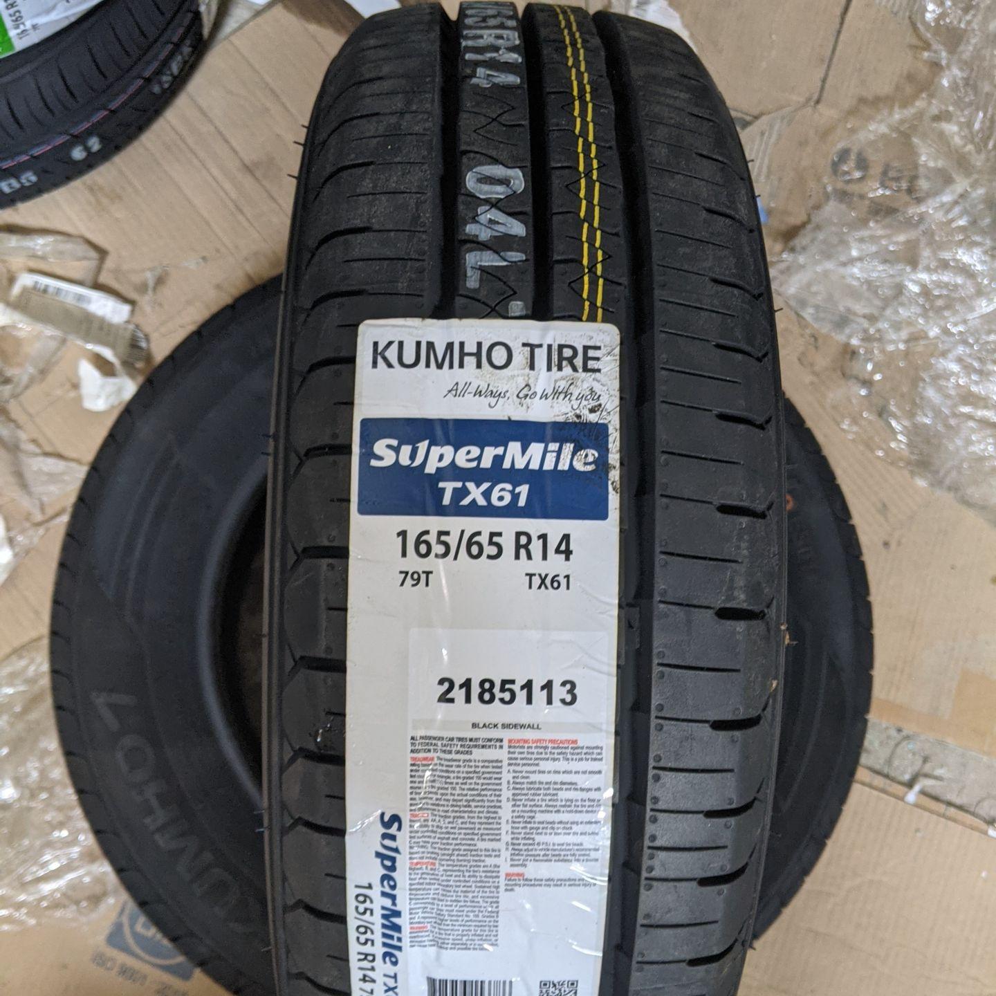 Vỏ lốp 165/65R14 79T TX61, 1165/65R14 79T TX61 KUMHO VIỆT NAM , vỏ lốp Chevrolet Spark Duo, vỏ lốp xe ô tô Hyundai Getz, vỏ lốp xe Hyundai I10, vỏ lốp Mitsubishi Mirage 1.2