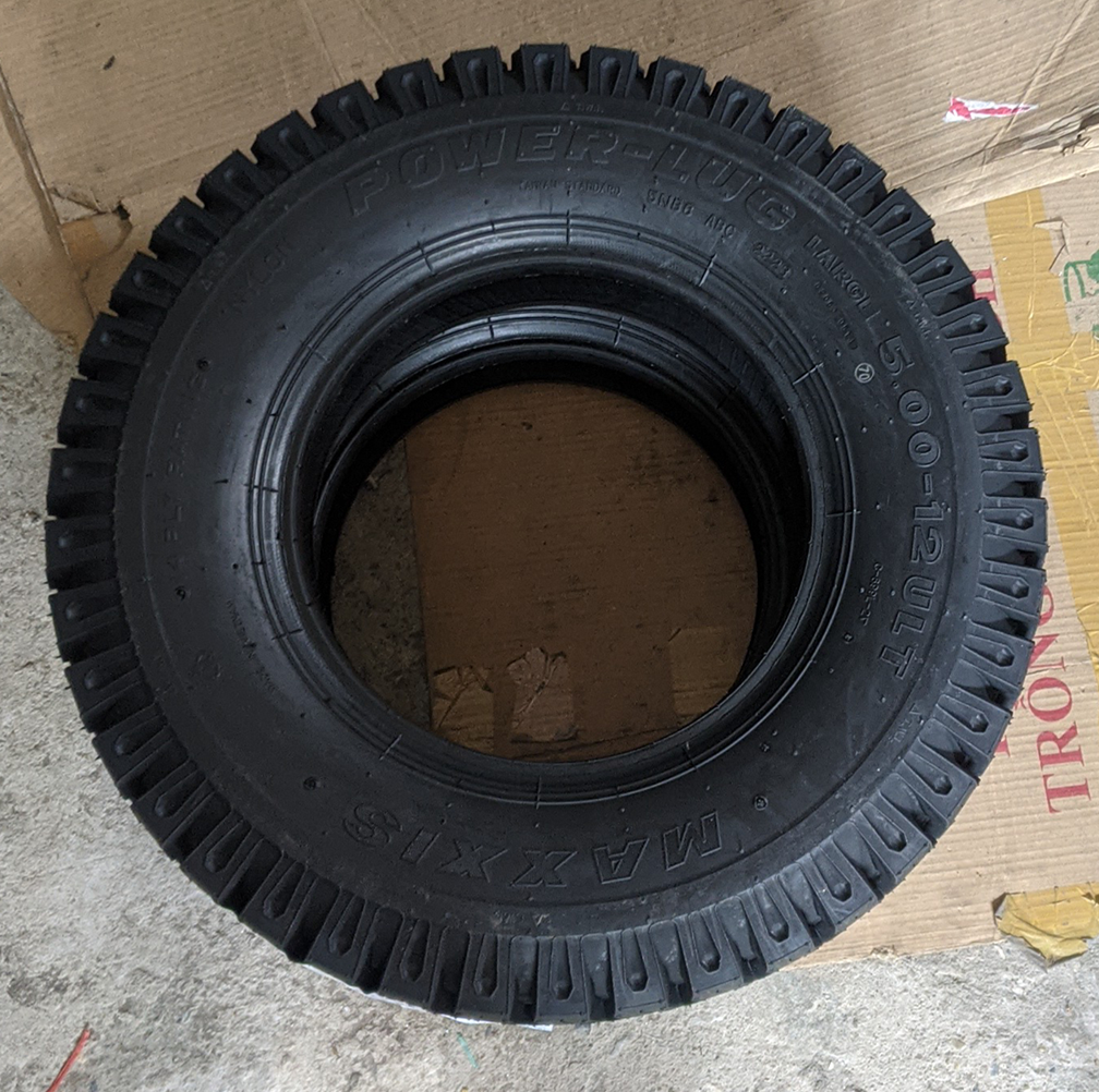 5.00-12 Maxxis M699L lốp to, Vỏ lốp xe tải nhẹ 5.00-12 gai ngang