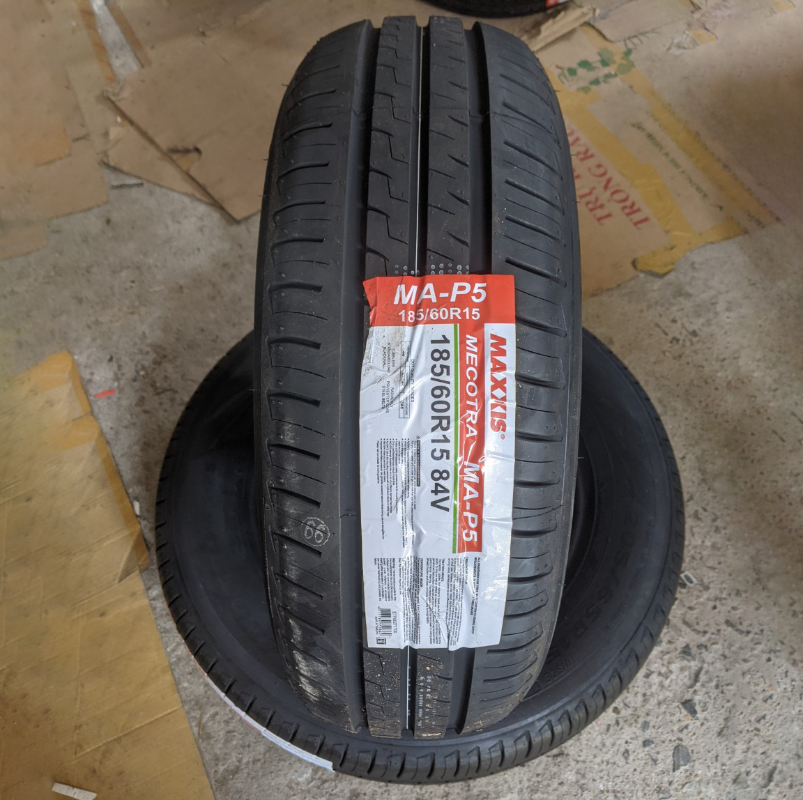 Vỏ lốp 185/60R15 Maxxis MAP5, vỏ lốp Xe: Toyota Vios G .E .TRD, Toyota Yaris, Hyundai i20 1.4AT, Suzuki Swift 1.5, Volkswagen Polo 1.4 