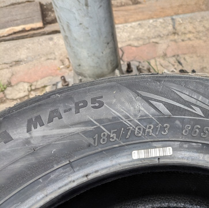 185/70R13 Maxxis MAP5 