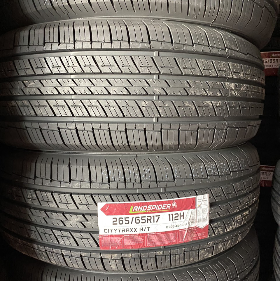 265/65R17 Landspider Citytraxx HT vỏ lốp Xe: Everest Ambiente, Lexus GX470, Luxus LX470, Mazda BT50, Mitsubishi Pajero, Toyota Fortuner, Toyota Hilux, Land Cruiser