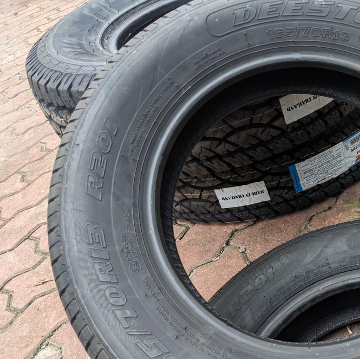 Vỏ lốp 165/70R13 R201 DEESTONE THÁI LAN