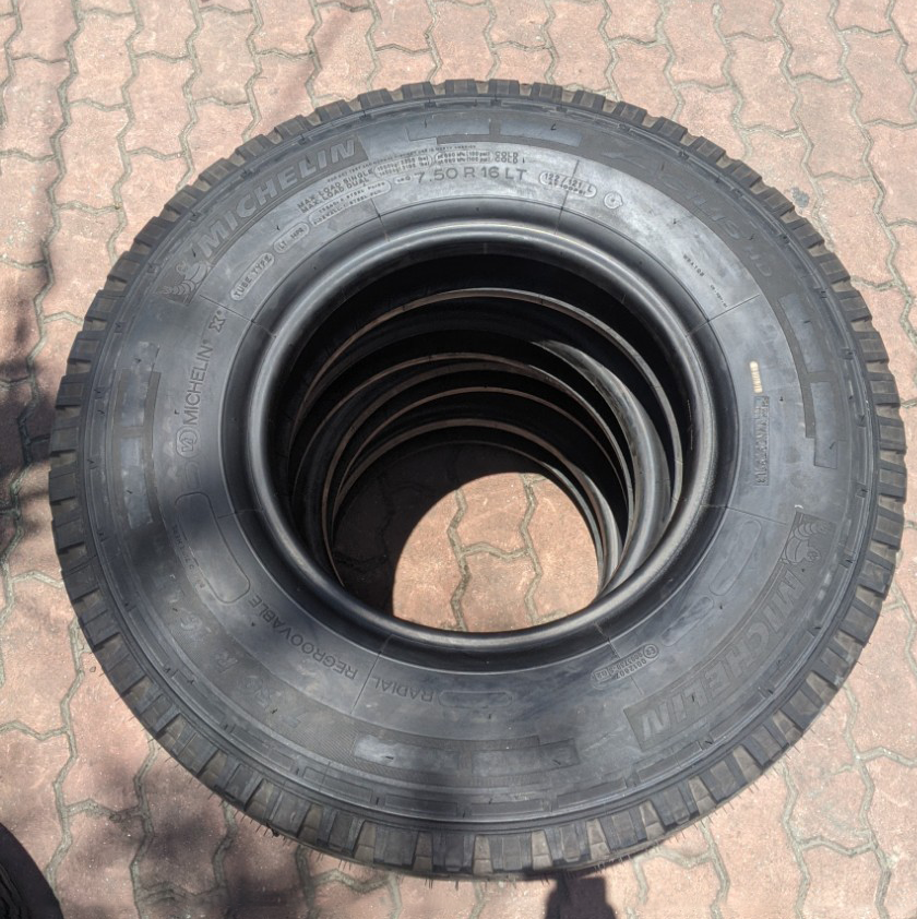 Vỏ lốp 750R16 Michelin Agilis HD 14PR, vỏ lốp tải nặng, 7.50-16, 750-16