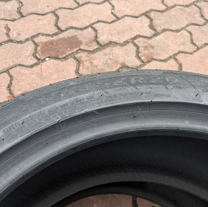 Vỏ lốp 245/45R20 TBB TR-66 Thái Lan, vỏ lốp Ranger Rover Evoque, vỏ lốp xe Lexus LS500h 3.5L