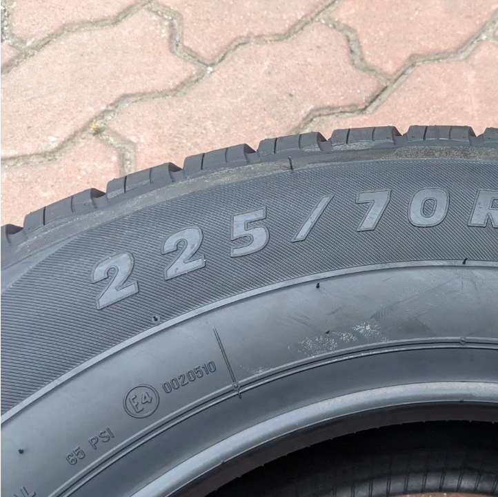 Vỏ lốp 225/70R15C 8PR FireStone, vỏ lốp xe ô tô Mercedes Sprinter