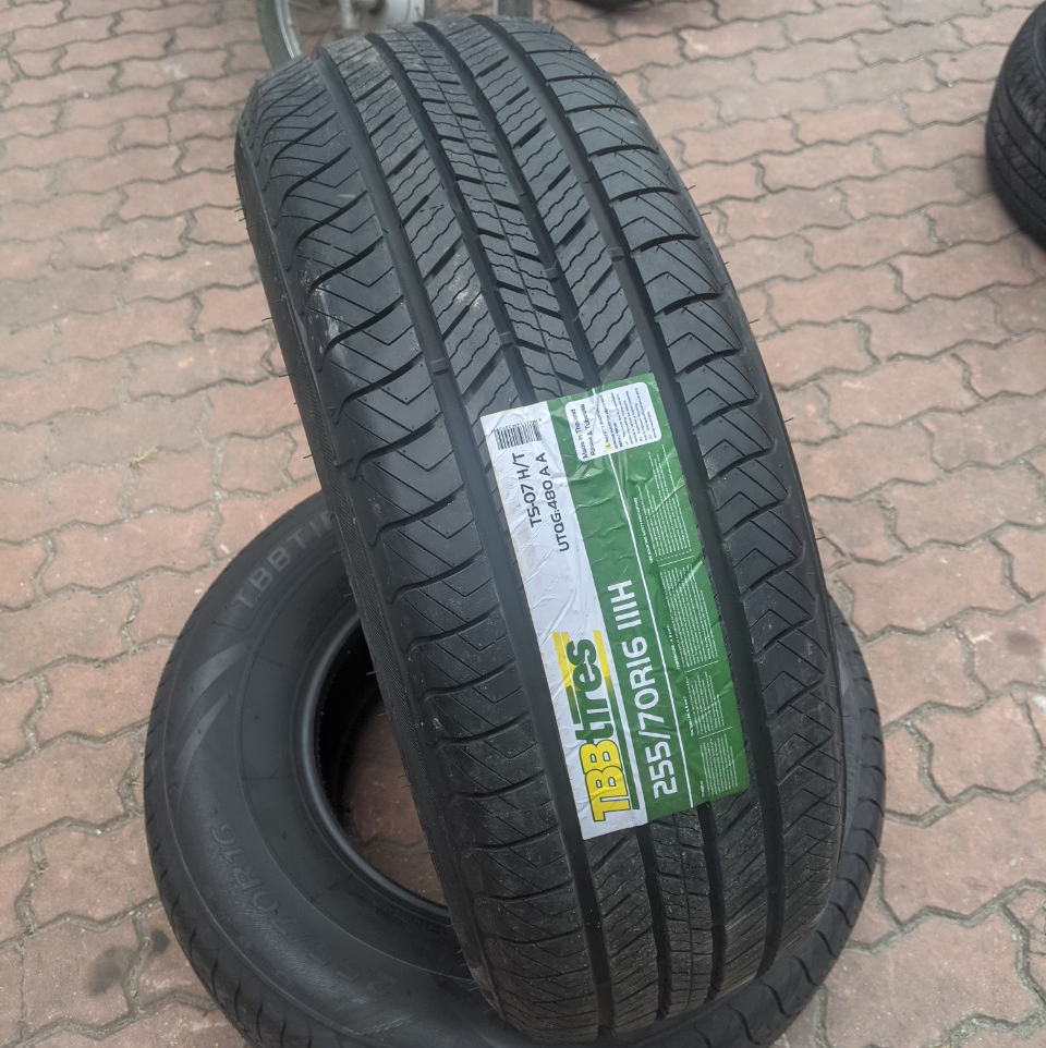 Vỏ lốp 255/70R16 TBB TS-07 HT vỏ lốp xe ô tô Ford Ranger XLS 2.2, vỏ lốp xe ô tô Mazda BT50 2.2 MT, vỏ lốp xe ô tô Nissan Navara 2.5 AT
