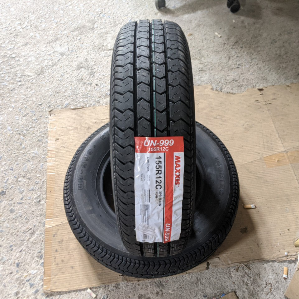 Vỏ lốp 155R12C Maxxis UN999 8PR, vỏ lốp xe tải nhẹ 