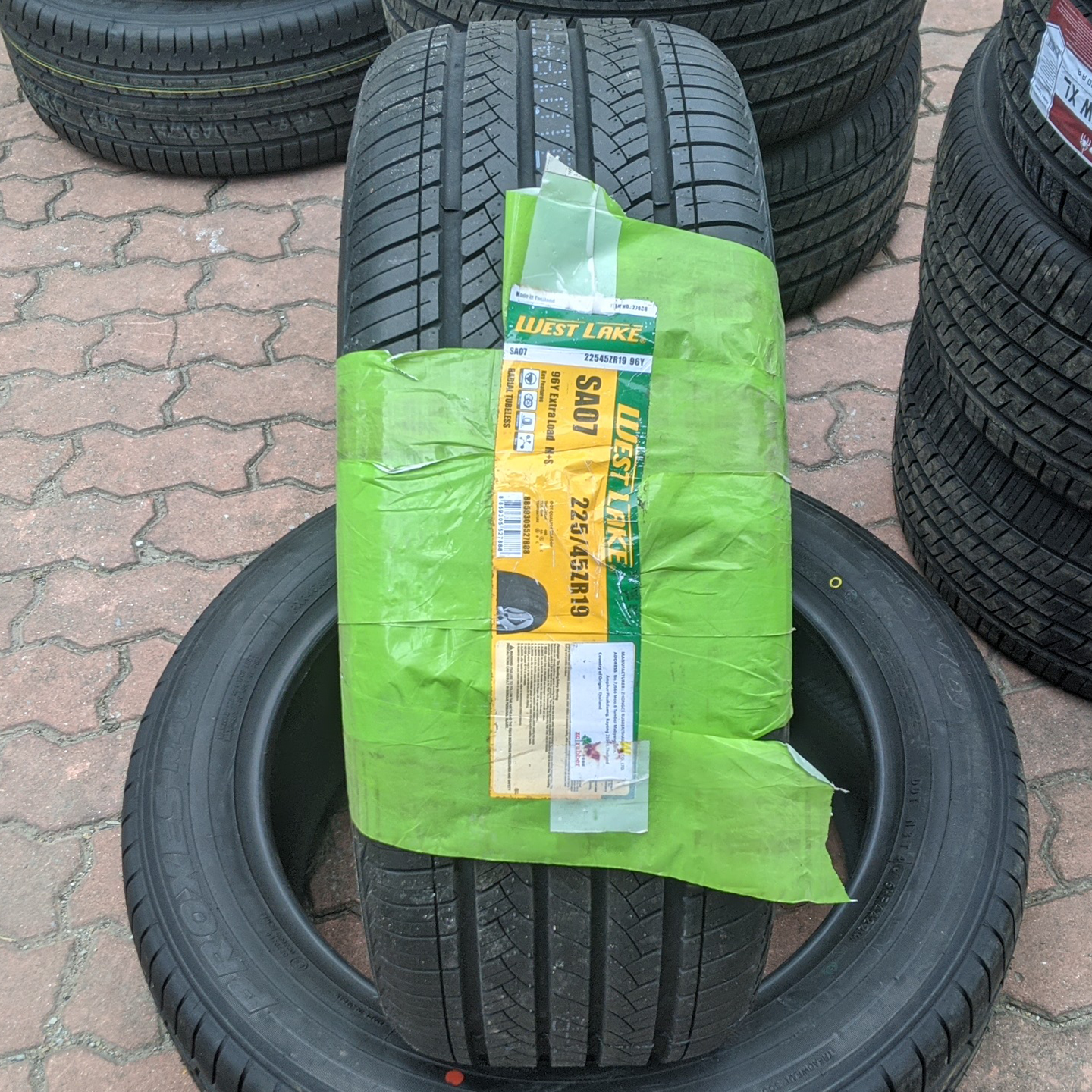 Vỏ lốp 225/45R19 SA07 West Lake Thái Lan vỏ lốp Mazda 6 2.5