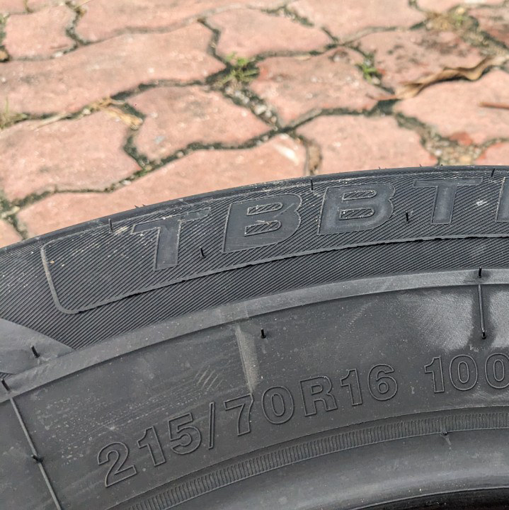 Vỏ lốp 215/70R16 TBB, Vỏ lốp xe Hyundai Starex, vỏ lốp xe ô tô Mitsubishi Outlander
