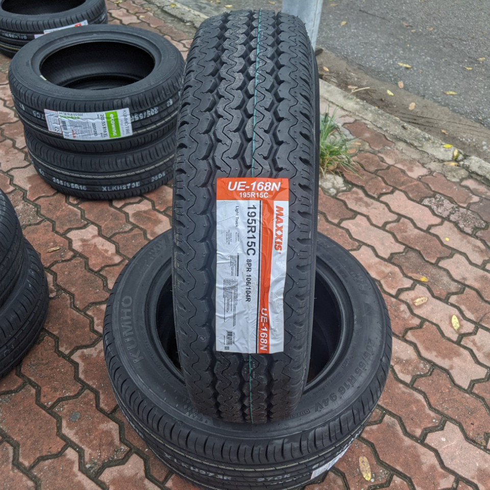 Vỏ lốp 195R15C Maxxis UE168 8PR, vỏ lốp Xe: Kia K200