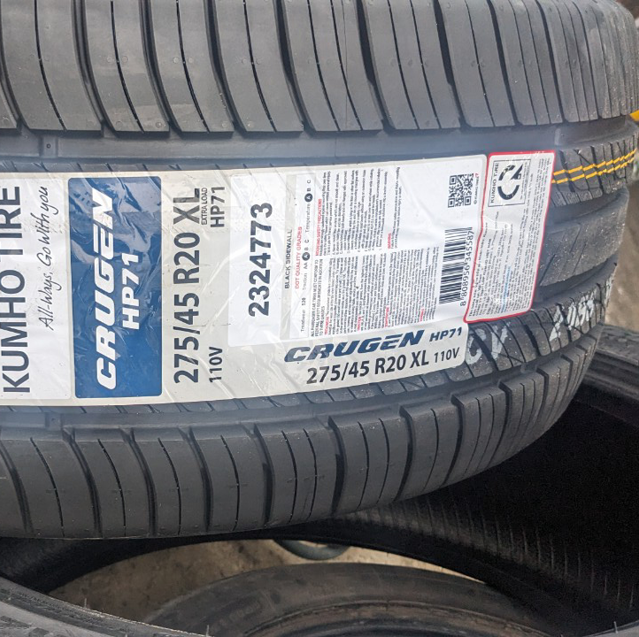 275/45R20 HP71 VXLL KUMHO VIỆT NAM vỏ lốp Xe: Audi Q7, Volkswagen Touareg, Volvo XC90