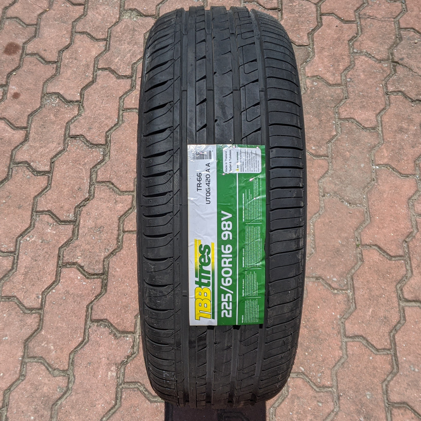 Vỏ lốp 225/60R16 TBB, vỏ lốp ô tô Mitsubishi Zinger 2.4