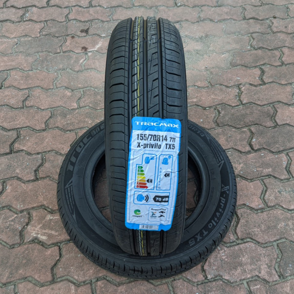 155/70R14 TRACMAX vỏ lốp Xe: Nissan Sunny XL, Kia Soluto 1.4, Hyundai Verna, Volkswagen Polo