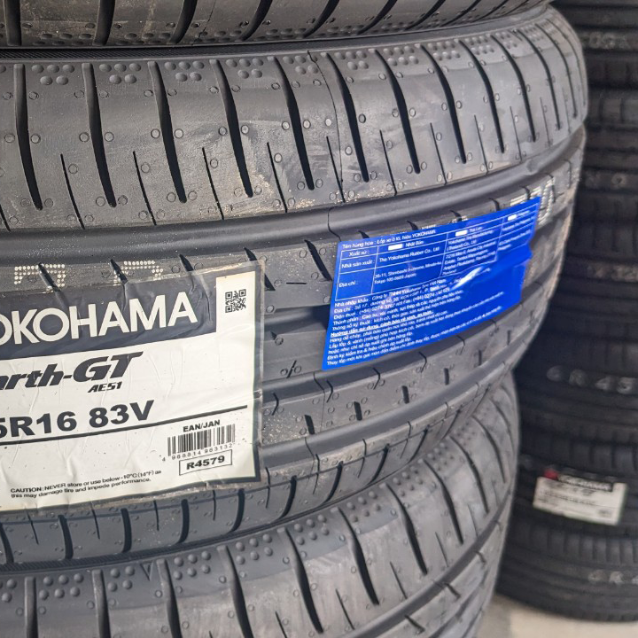 185/55R16 Yokohama Nhật vỏ lốp Xe: Honda City 1.5 CVT, Honda Jazz 1.5