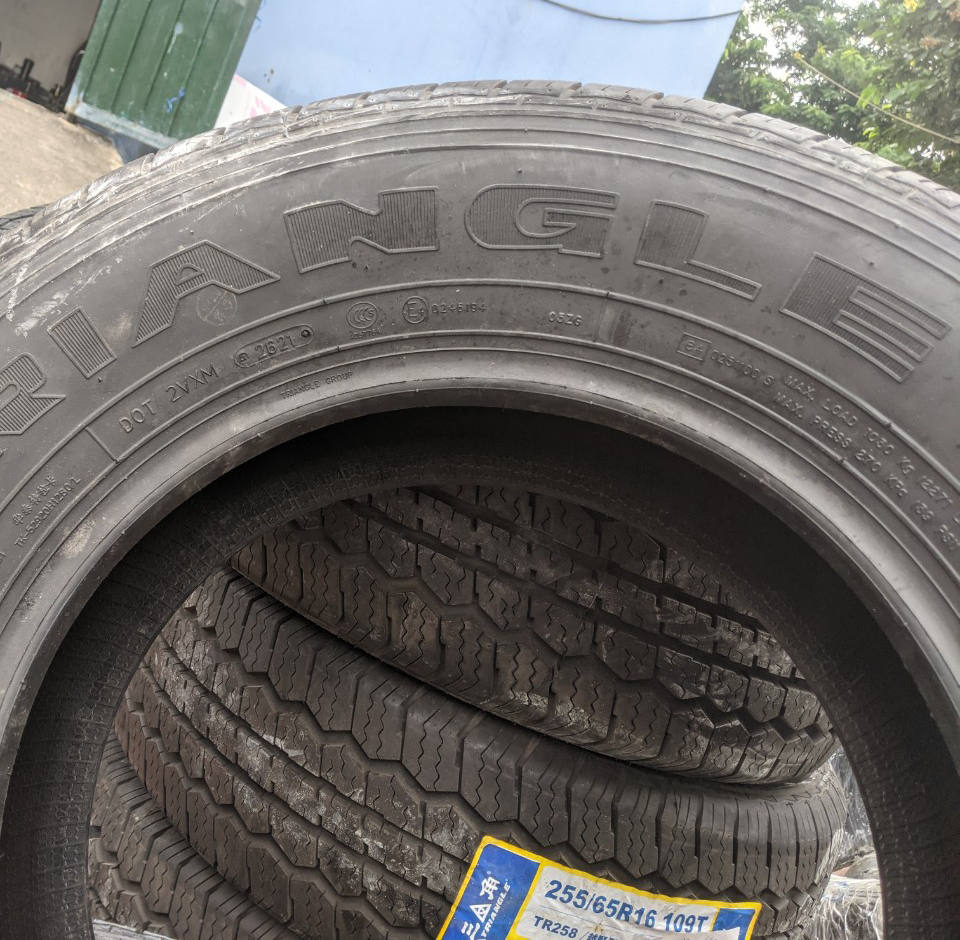 Vỏ lốp 255/65R16, vỏ lốp xe Hyundai terracan