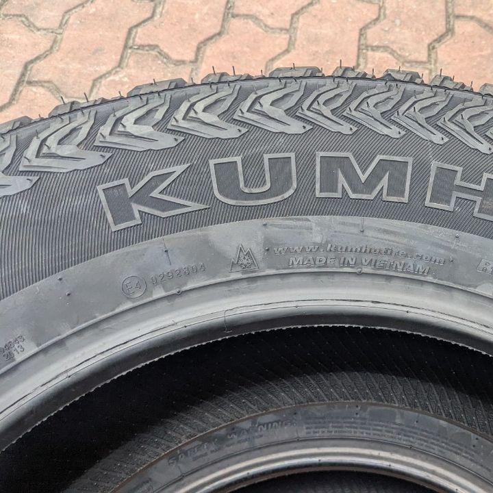 Vỏ lốp 265/65R17 112T AT51 KUMHO VIỆT NAM, vỏ lốp ô tô Chevrolet Colorado, vỏ lốp ô tô Chevrolet Trailblazer, vỏ lốp ô tô Isuzu D-max, vỏ lốp ô tô Isuzu MU-X
