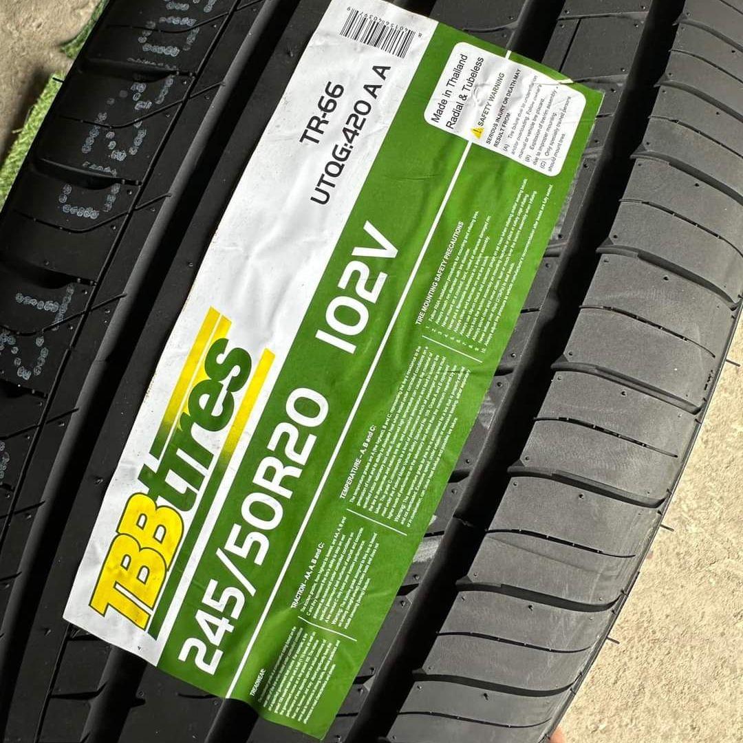 245/50R20 TBB TR-66 THÁI LAN vỏ lốp Xe: Mazda CX9, Vỏ lốp ô tô Toyota Venza 3.5