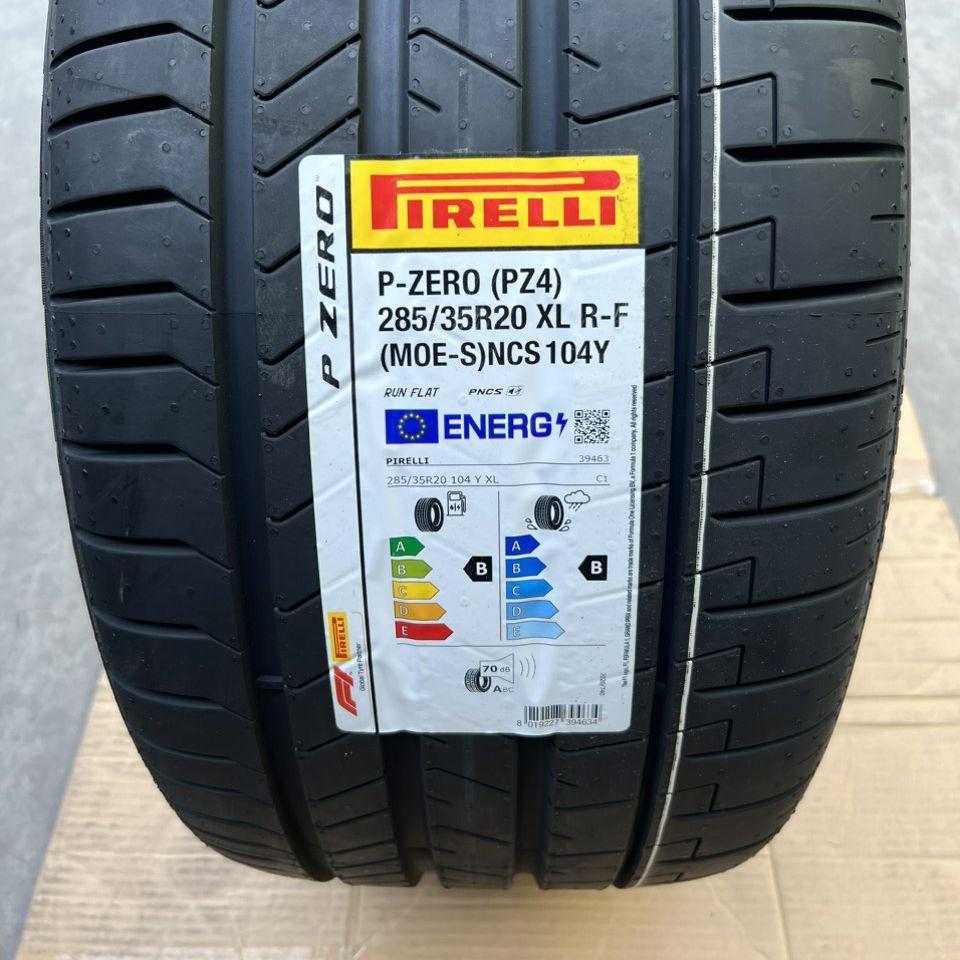 285/35R20 Pirelli P zero (PZ4)(MOE-S)NCS 104Y XL Runflat vỏ lốp Xe: BMW M5, Mercedes S63 AMG