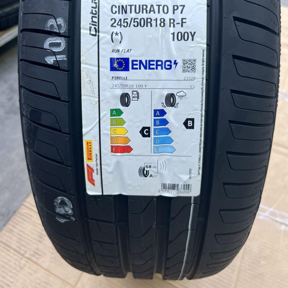 245/50R18 Pirelli Cinturato Runflat vỏ lốp Xe: BMW 535i, BMW 730Li, BMW 750Li, BMW X4 2.0, BMW X3 3.0, BMW 528i, Huyndai Equus, Mercedes S400