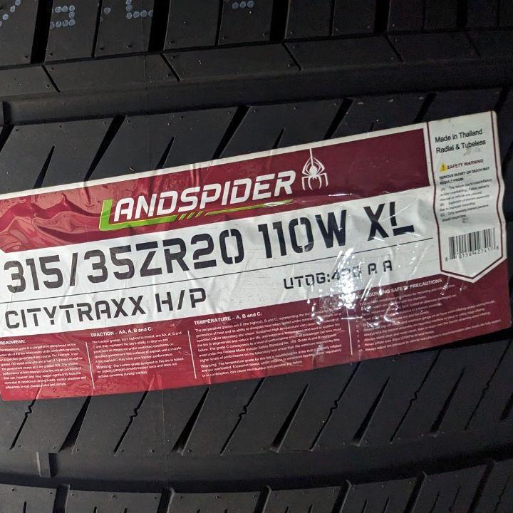 315/35R20 Landspider Citytraxx HP vỏ lốp Xe: Vinfast SA2.0 phiên bản cao cấp