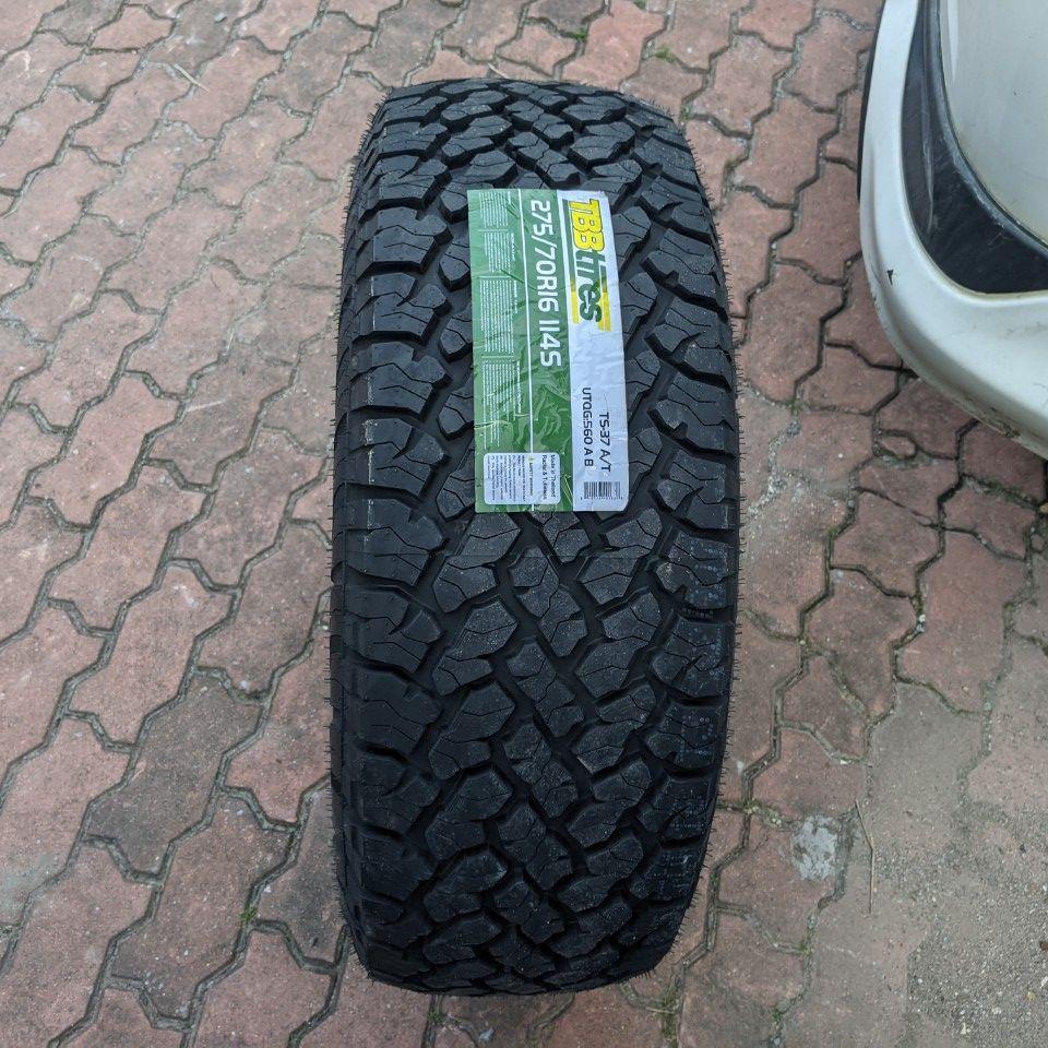 Vỏ lốp 275/70R16 TBB TS-37 AT Thái Lan vỏ lốp Xe: Toyota FJ Cruiser