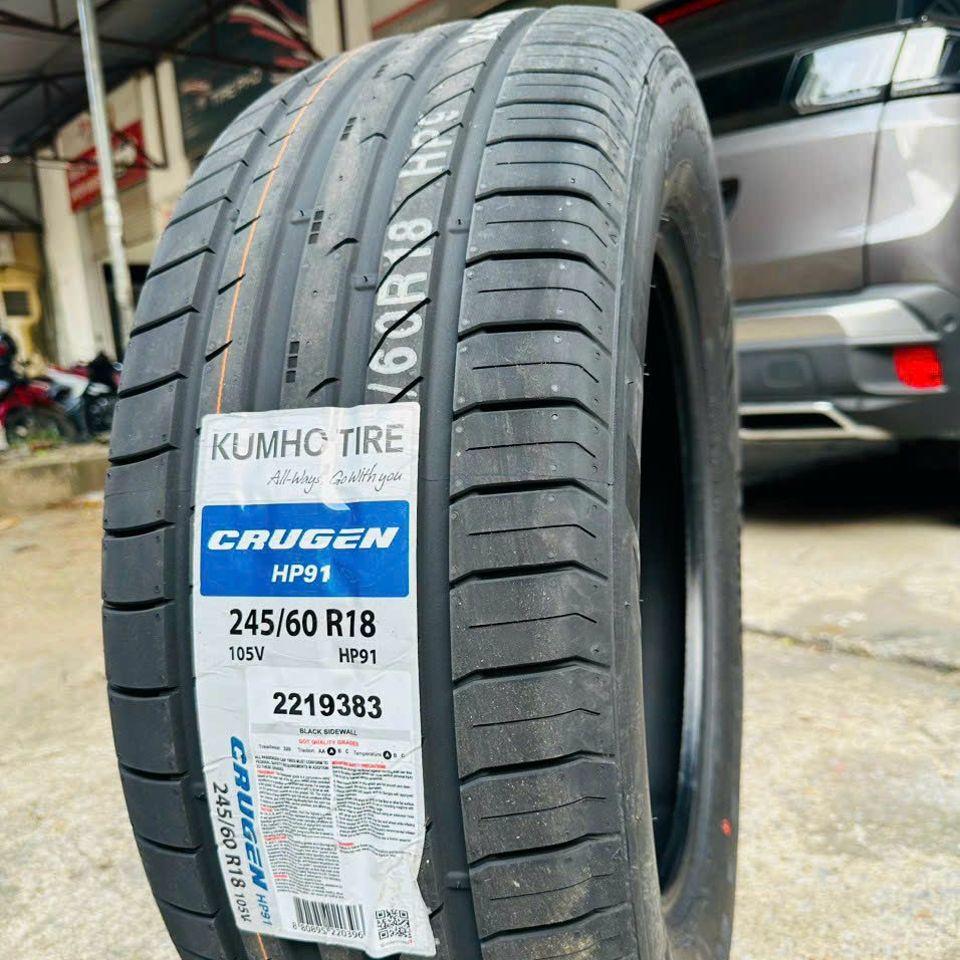245/60R18 105V HP91 KUMHO HÀN QUỐC vỏ lốp Xe: Acura MDX 3.5 2014, Toyota Highlander LE