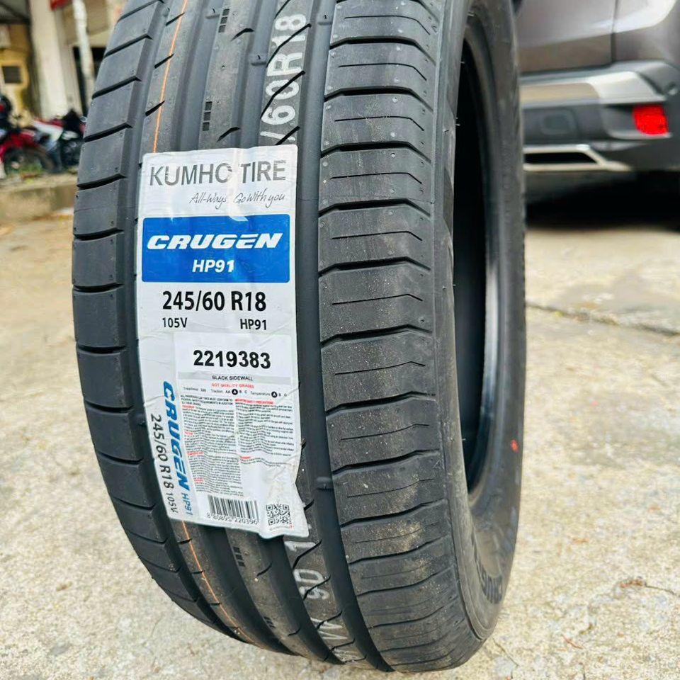 245/60R18 105V HP91 KUMHO HÀN QUỐC vỏ lốp Xe: Acura MDX 3.5 2014, Toyota Highlander LE