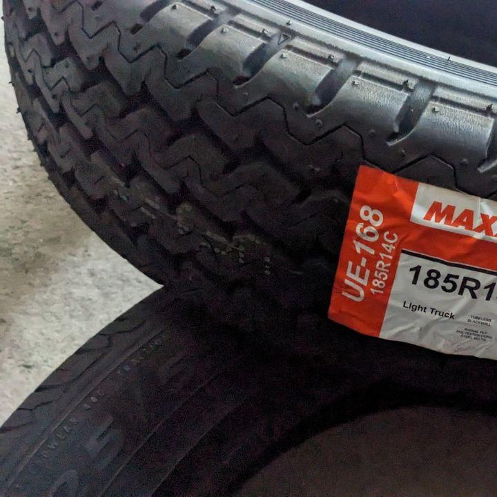 Vỏ lốp 185R14C Maxxis UE168 8PR, vỏ lốp Xe: Toyota Hiace, Toyota Zace, Mitsubbishi Jolie, Hyundai porter, Suzuki Super Carry Pro 