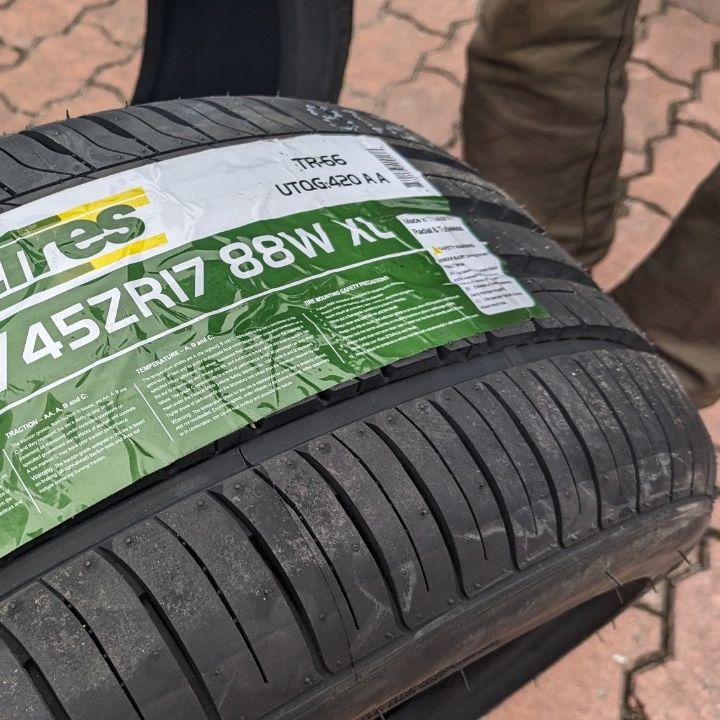 205/45R17 TBB Thái Lan vỏ lốp Xe: Kia Rio sedan 1.4 MT, Kia Rio sedan 1.4 AT, Peugeot 208