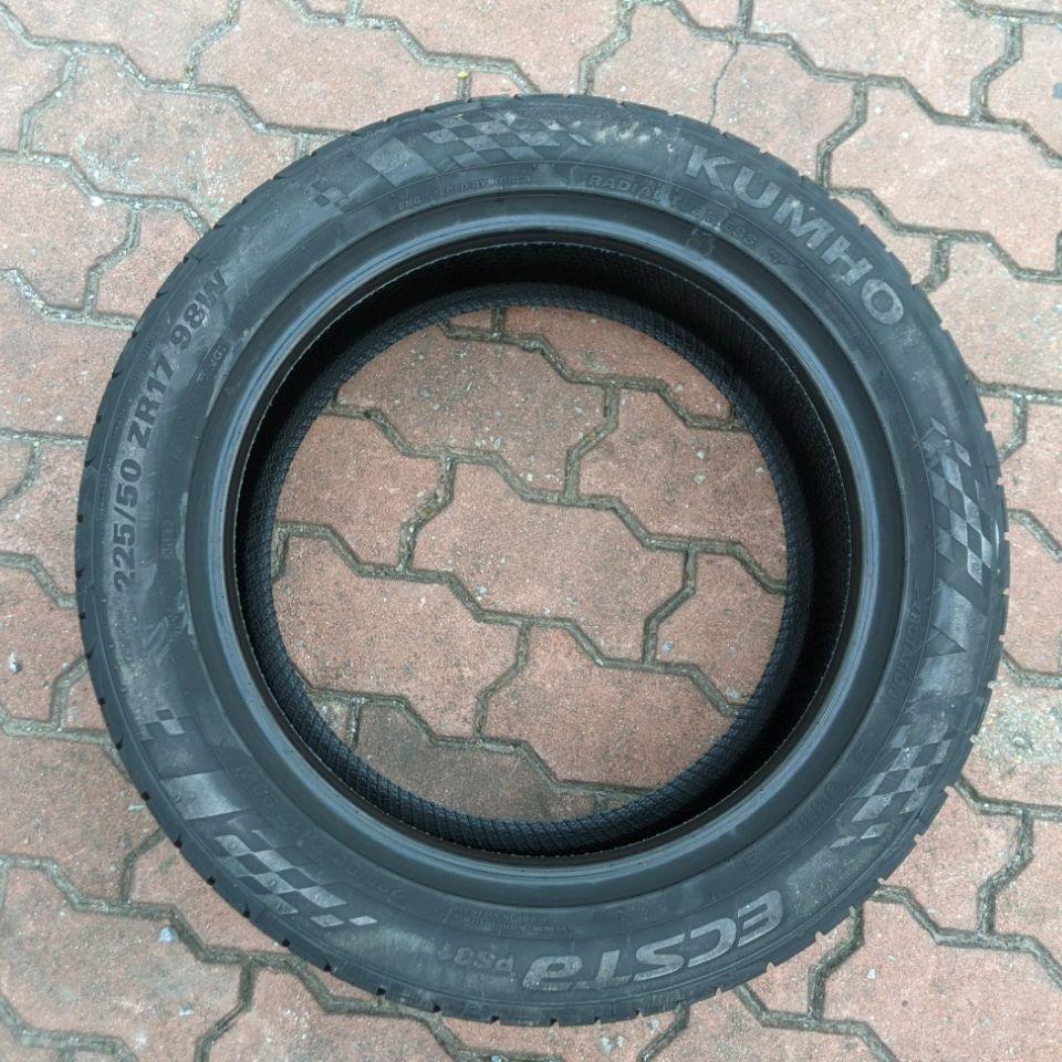 Vỏ lốp 225/50R17 98W PS31 KUMHO VIỆT NAM, vỏ lốp ô tô Audi A4 A5, BMW 420i, BMW X1, Outlander, Ford Mondeo 2.3, Honda Accord 2.4, Kia Carens 2.0, Lexus GS 300 Gs350, Mercedes C200 C250, Peugeot 3008, Subaru Legacy