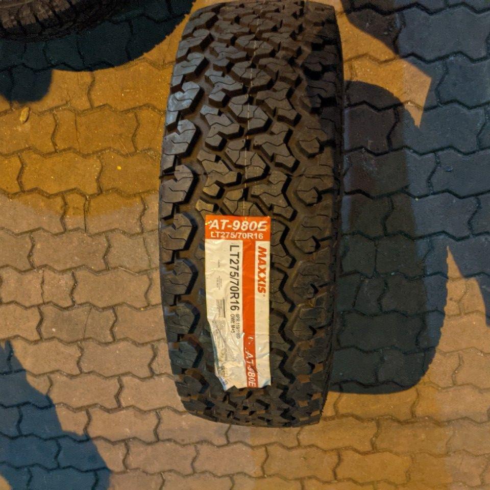 Vỏ lốp 275/70R16 Maxxis AT980E 8PR, vỏ lốp Xe: Toyota FJ Cruiser