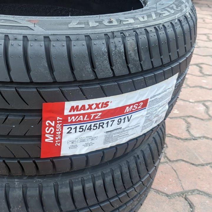 215/45R17 Maxxis MS2 vỏ lốp Xe :BMW 325,  Acura ILX 2.0, Elantra GLS 1.8 AT, Hyundai i30 CW, Kia Cerato Signature 1.6AT 2.0 AT, Kia Forte, Kia K3, Toyota Altis 2.0V CVT
