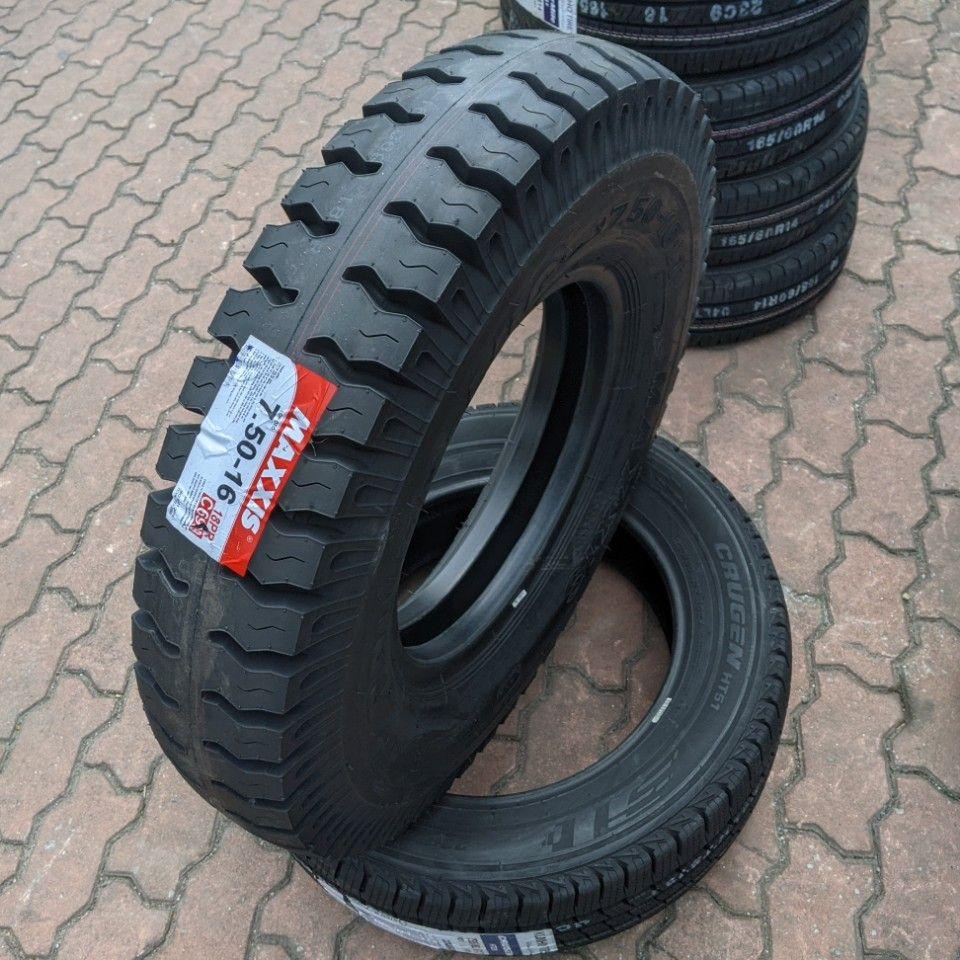 Vỏ lốp 7.50-16 C699 Maxxis 18PR, vỏ lốp 750-16 gai ngang