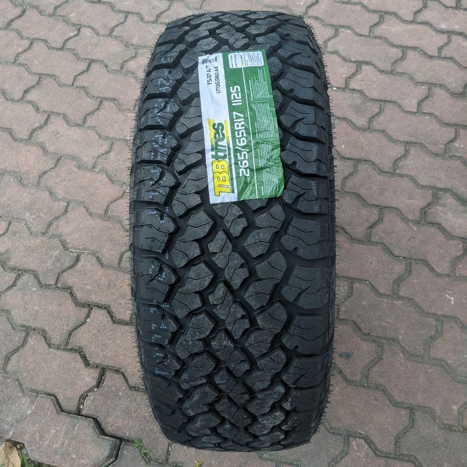 265/65R17 TBB AT vỏ lốp Xe: Everest Ambiente, Lexus GX470, Luxus LX470, Mazda BT50, Mitsubishi Pajero, Toyota Fortuner, Toyota Hilux, Land Cruiser