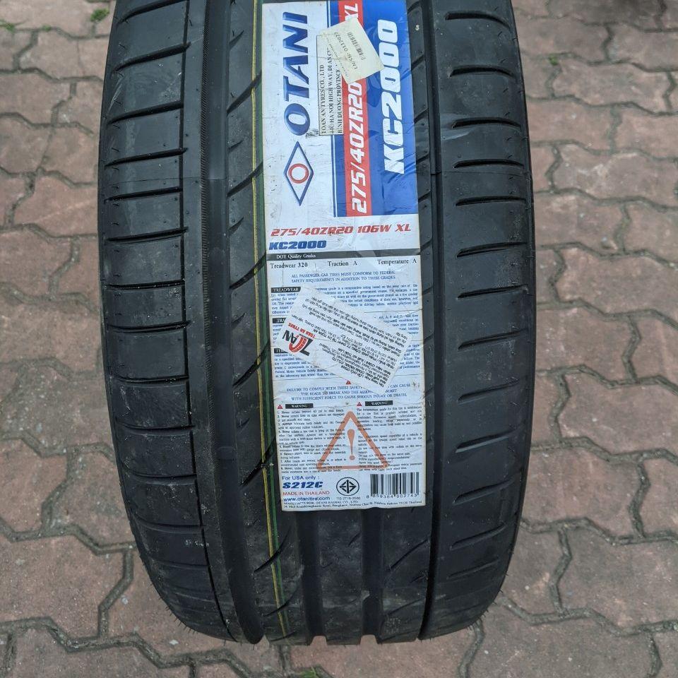 Vỏ lốp 275/40R20 Otani Thái Lan KC2000, 275/45ZR20, vỏ lốp ô tô Audi Q7, vỏ lốp ô tô Volkswagen Touareg, Vỏ lốp ô tô Volvo XC90