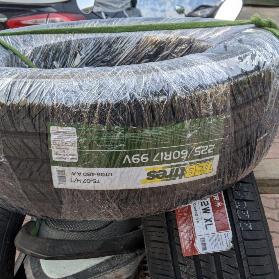 225/60R17 TBB TS-07 HT Thái Lan, vỏ lốp ô tô BMW X3, vỏ lốp ô tô Hyundai Tucson 2.0L, vỏ lốp ô tô Lexus LM300h 2.5L hybrid, vỏ lốp ô tô Subaru Forester, vỏ lốp ô tô Subaru Outback 2.5i, vỏ lốp ô tô Toyota Sienna