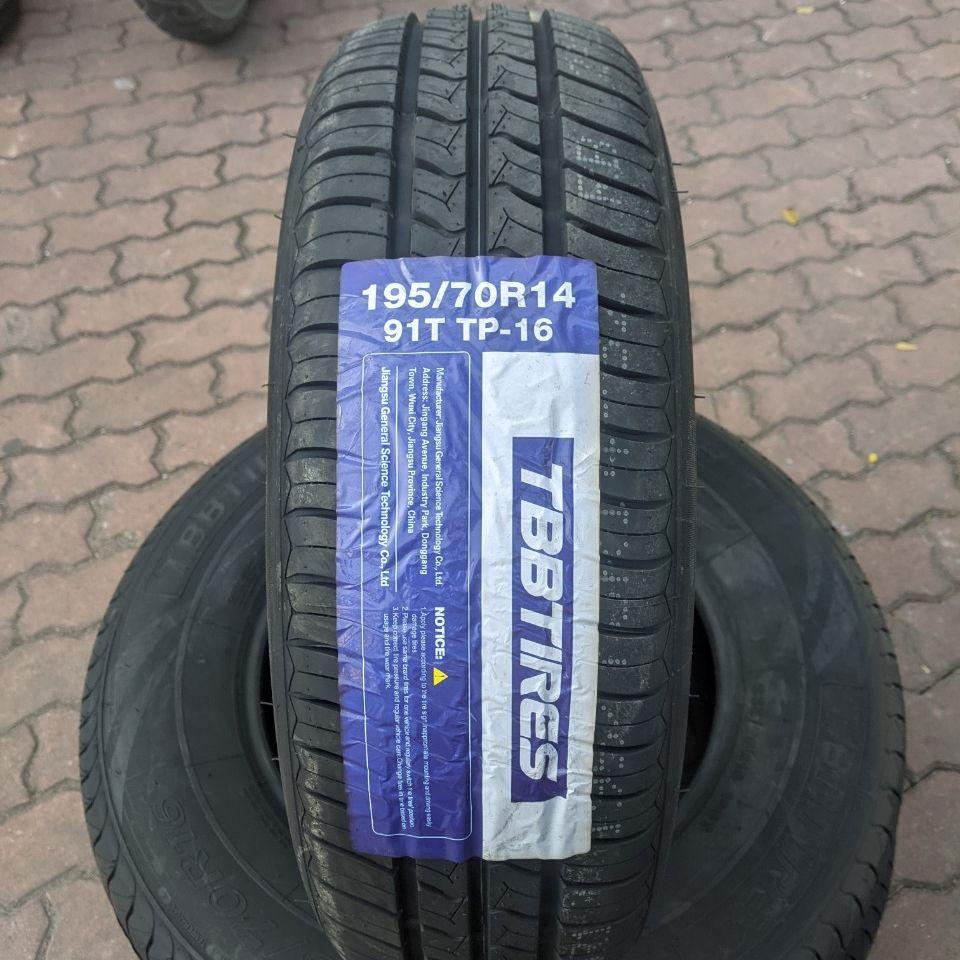 195/70R14 TBB TP-16/GP-16 vỏ lốp Xe: Toyota Zace, Camry GLi,Toyota Innova J