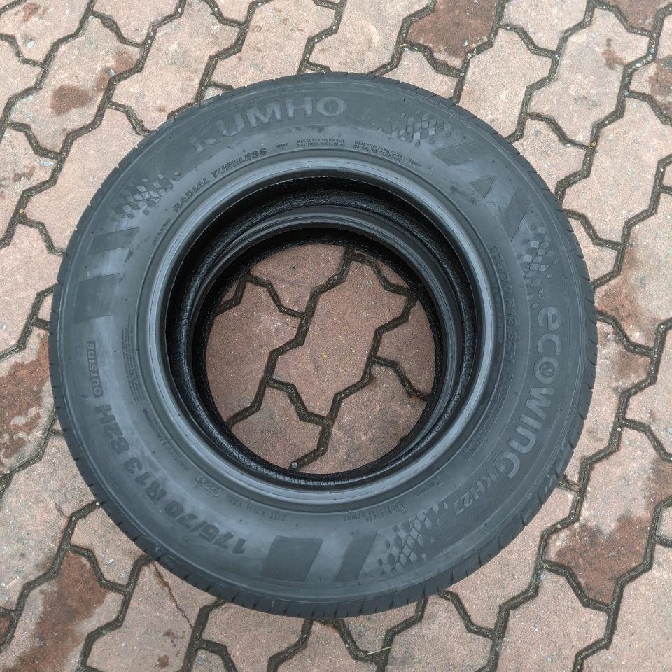 Lốp ô tô 175/70R13 Kumho KH27,  vỏ lốp Xe Daewoo Lanos, Kia Fiat Siena 