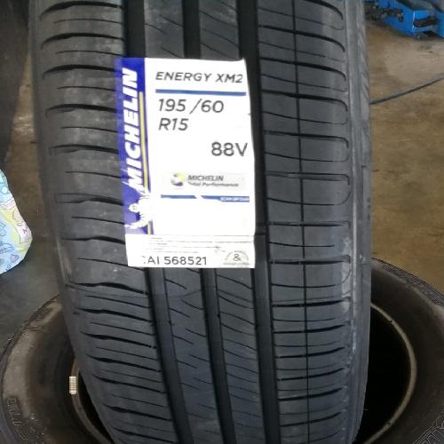 Vỏ lốp 195/60R15 Michelin XM2, Vỏ lốp xe Chevrolet Vivant, Vỏ lốp xe Kia Spectra 2.0, Vỏ lốp xe Honda Fit 1.5, Vỏ lốp xe Mitsubishi Lancer