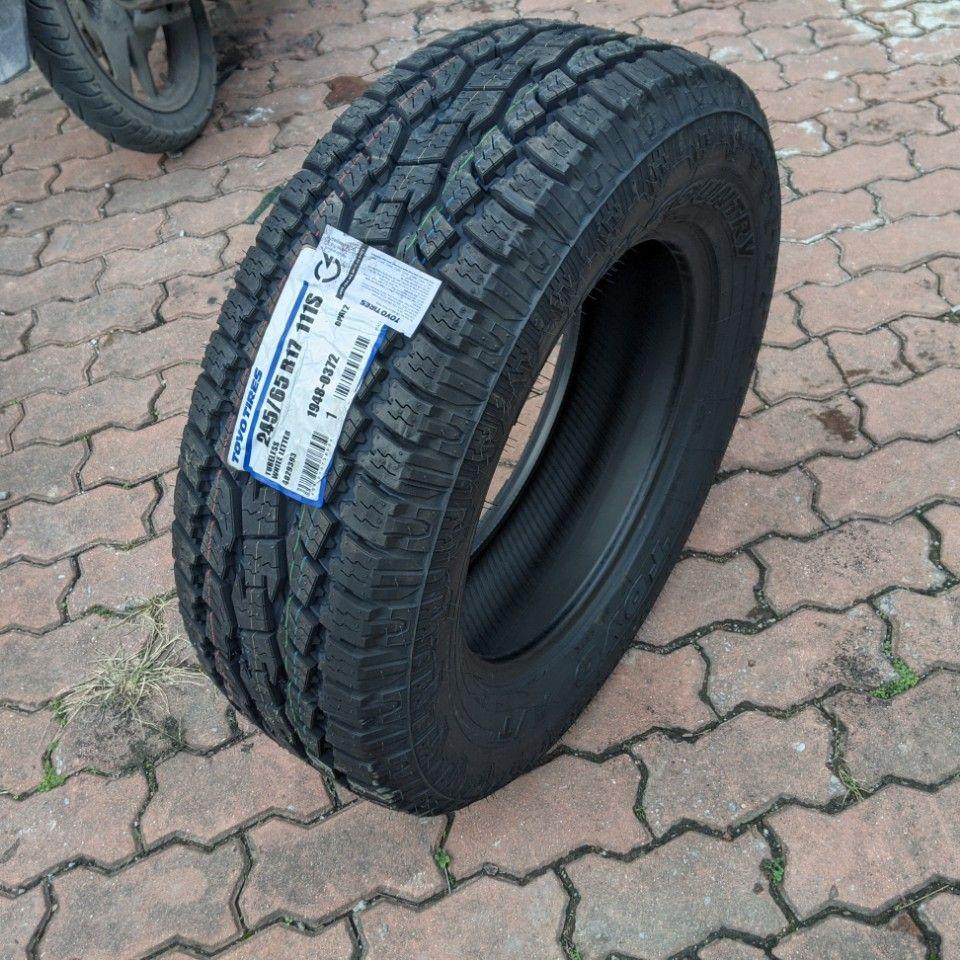 Vỏ lốp 245/65R17 Toyo, vỏ lốp ô tô Mitsubishi Pajero Spor, Vỏ lốp ô tô Mitsubishi Triton, vỏ lốp ô tô Toyota Highlander