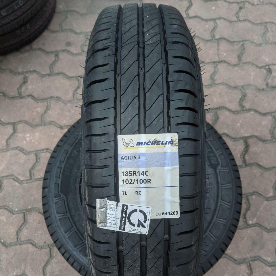 Vỏ lốp 185R14C 8PR Michelin Agilis, vỏ lốp xe Toyota Hiace, vỏ lốp xe Toyota Zace, vỏ lốp xe Mitsubbishi Jolie, vỏ lốp xe Huyndai porter, vỏ lốp xe Suzuki Super Carry Pro